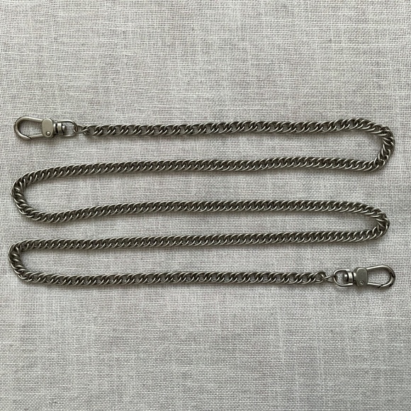 Replacement Silver Chain Crossbody Strap L;54” NWOT - Picture 9 of 10